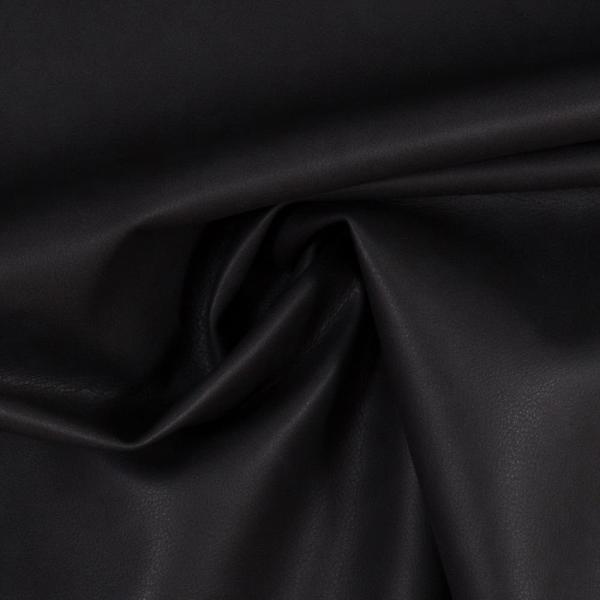 50x70 cmZuschnitt Kunstleder Mora Meliert Anthrazit meliert by Swafing